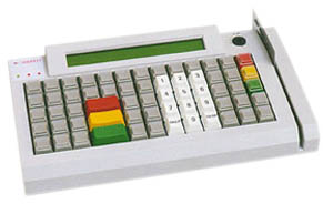 Teclado Composto por 65 Teclas com comunicação PS2 e USB